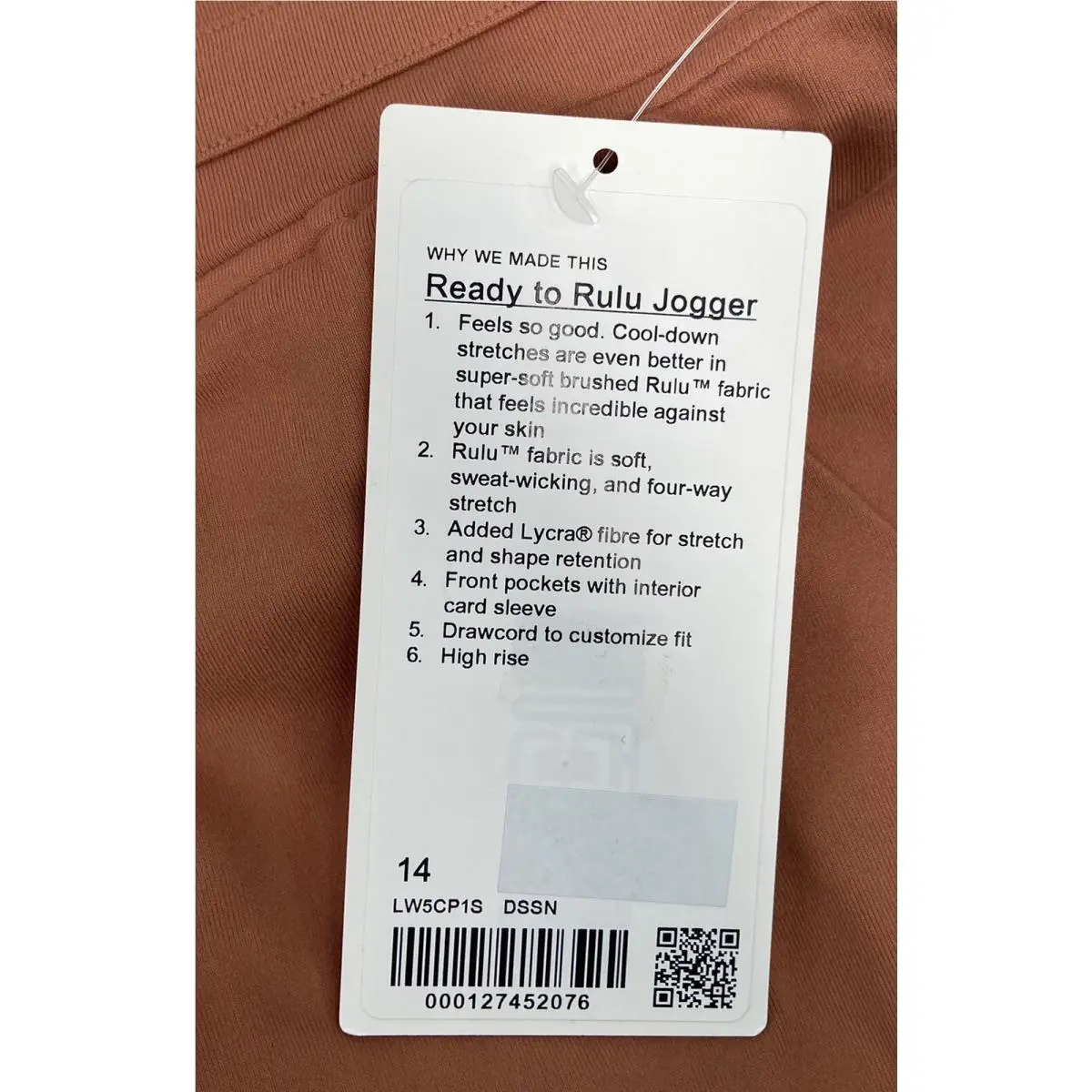 Lululemon clothing - Orange 2