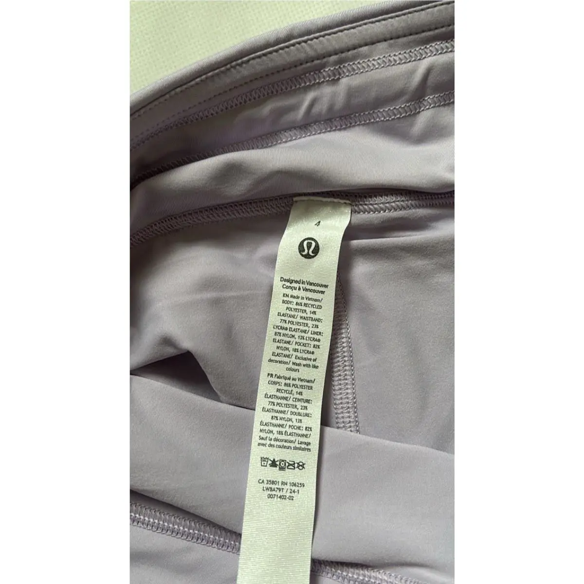 Lululemon clothing - Purple 5