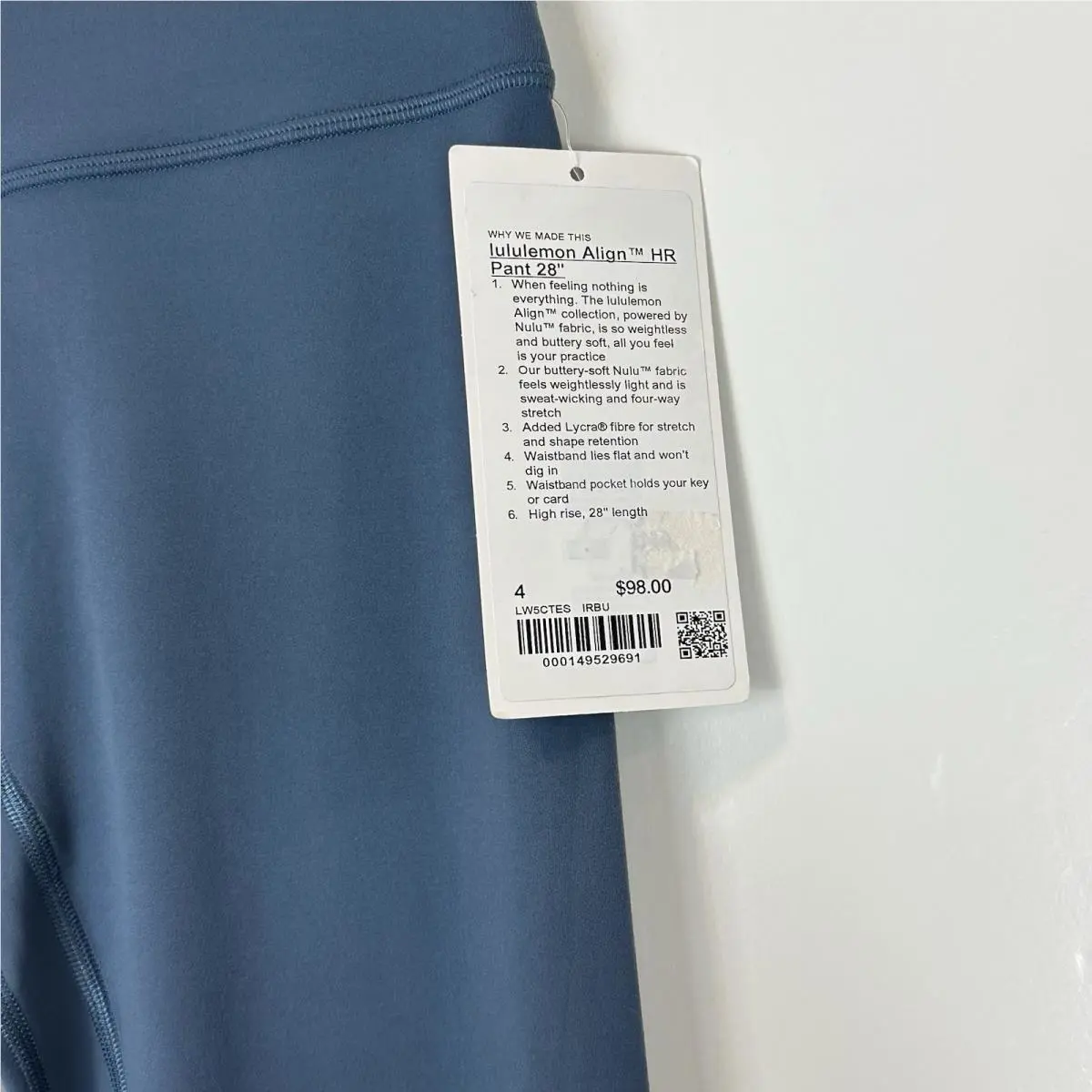 Lululemon clothing - Blue 2