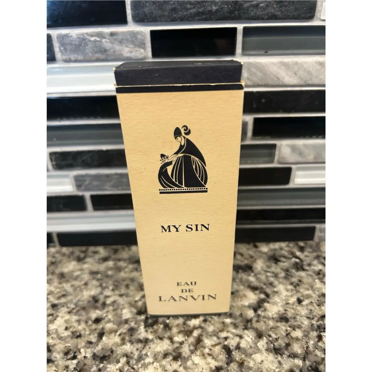 My Sin Eau De Lanvin For Women Edt 4 Oz/120 ML Splash. Vintage