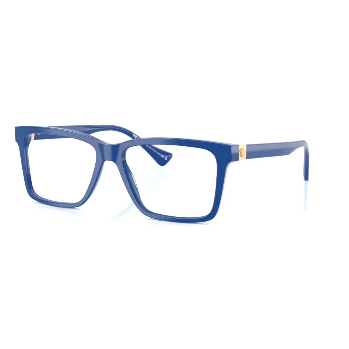 Versace Reading Glasses Mod. 3328 5450 58-16 150 Blue Gold Frames Readers