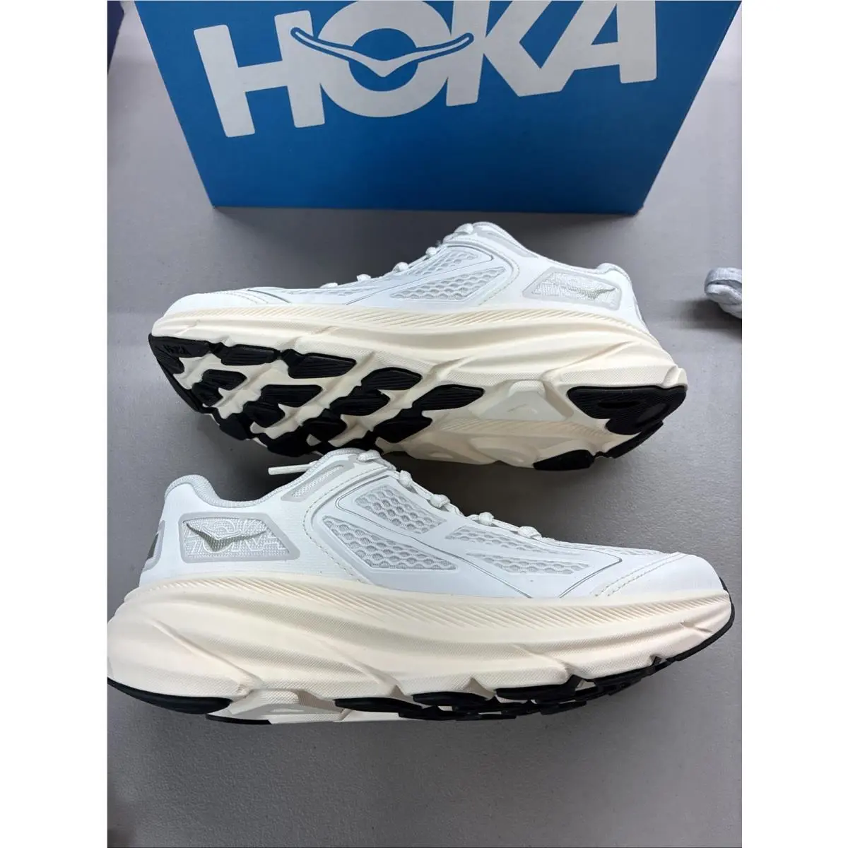 Hoka shoes - Hoka One One HOKA Clifton 9 - 1155370 FCG - White 0