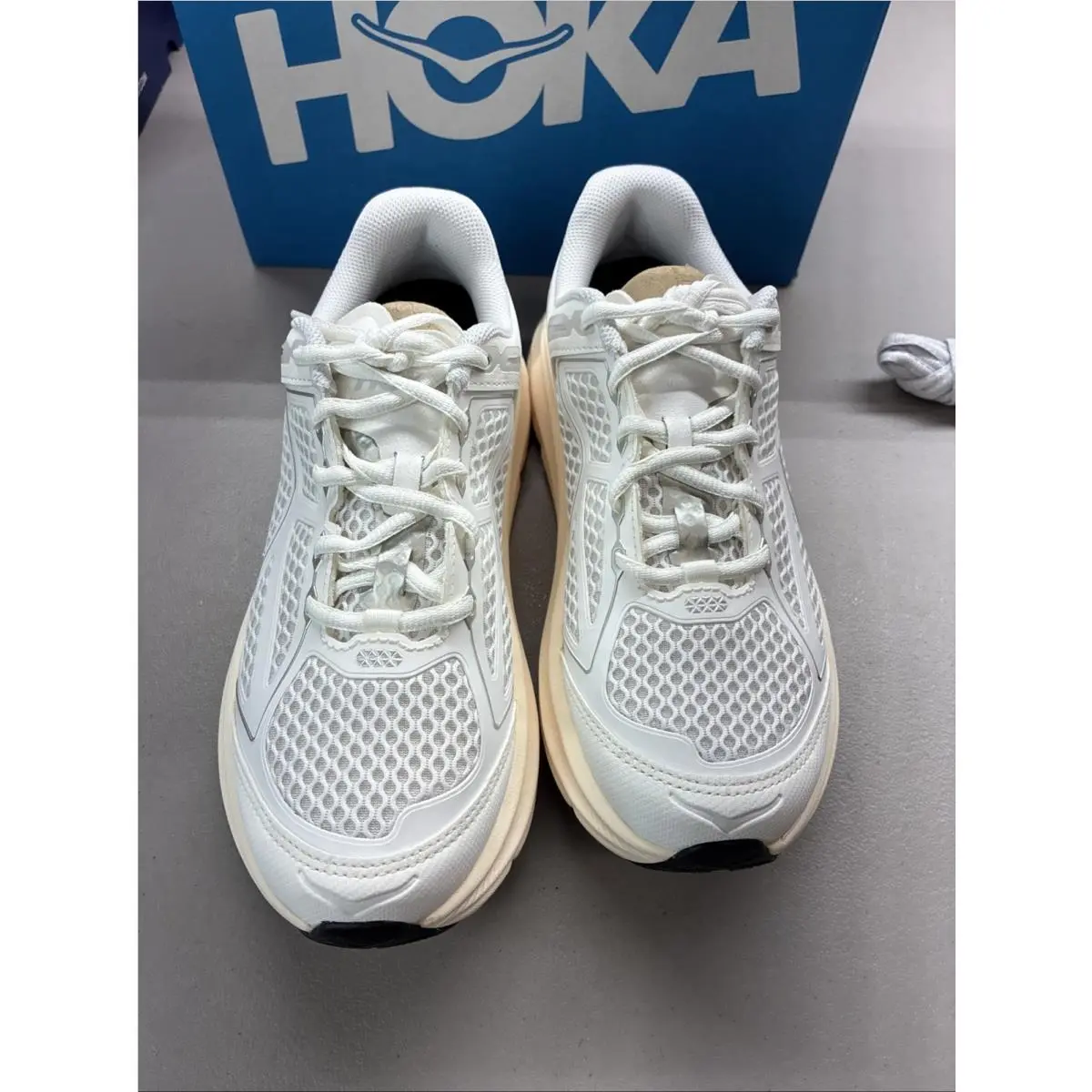 Hoka shoes - Hoka One One HOKA Clifton 9 - 1155370 FCG - White 2