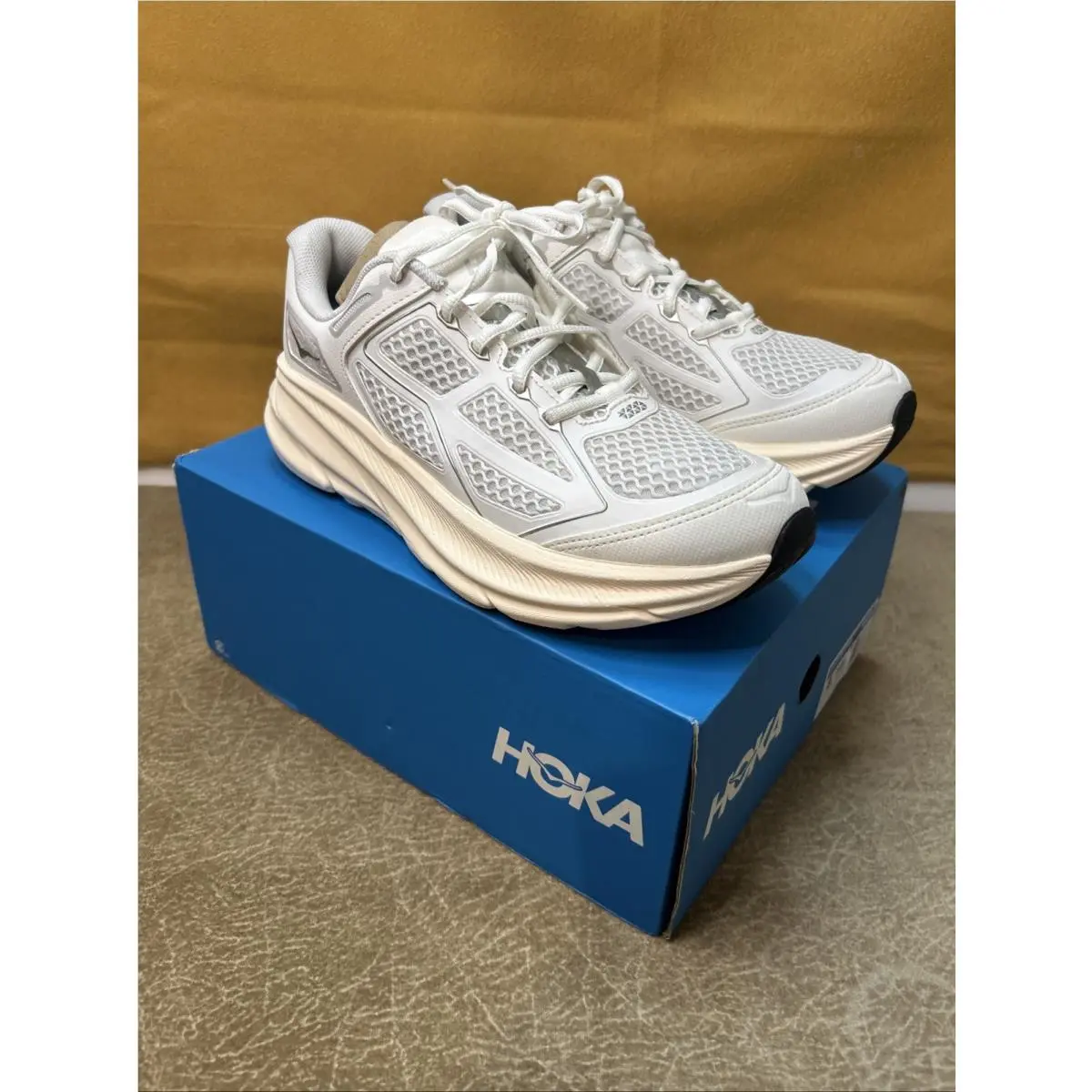 Hoka shoes - Hoka One One HOKA Clifton One9 - 1155370-FCG - Gray, Manufacturer: Frost/Cosmic Grey (UPC: 0197634736778) 2