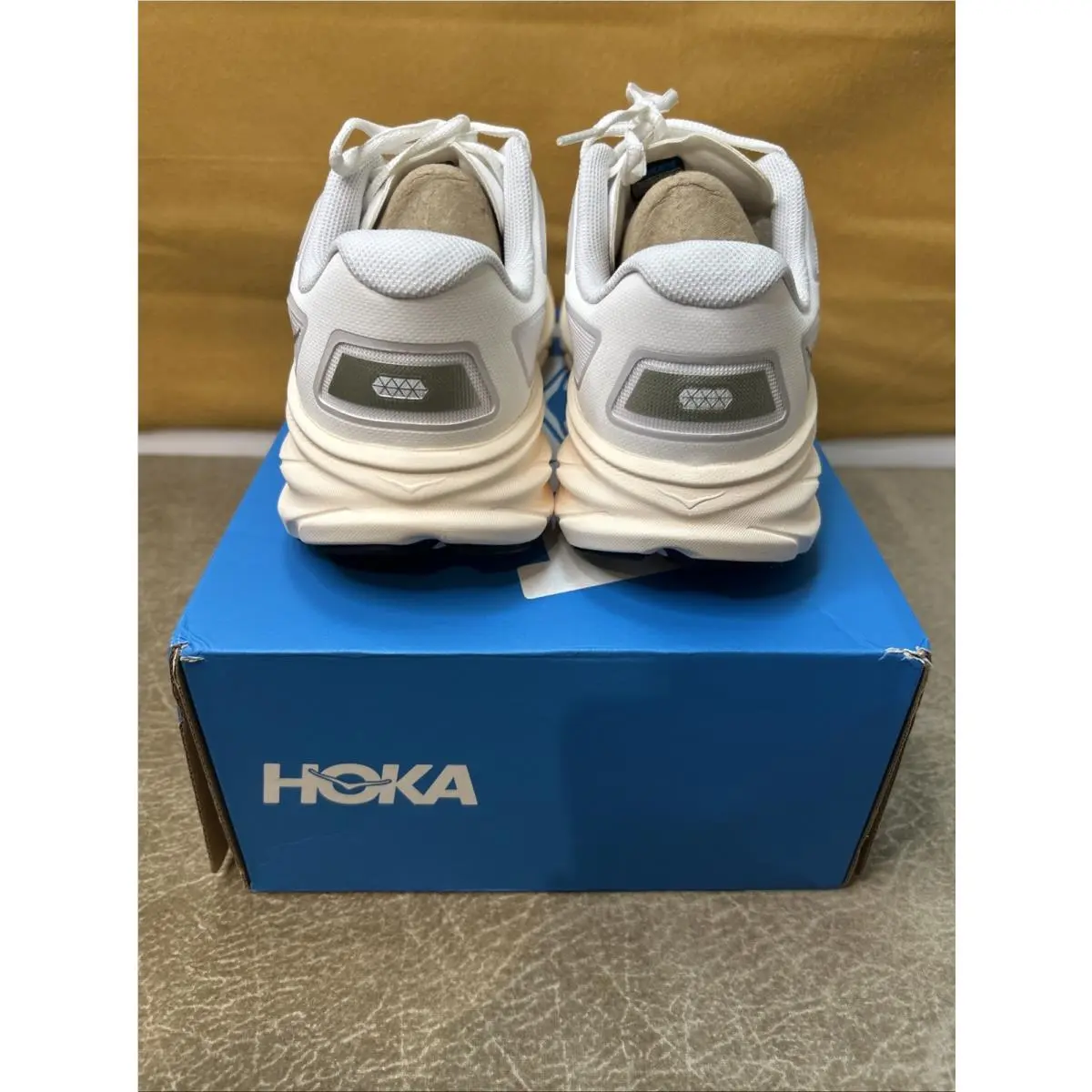 Hoka shoes - Hoka One One HOKA Clifton One9 - 1155370-FCG - Gray, Manufacturer: Frost/Cosmic Grey (UPC: 0197634736778) 4