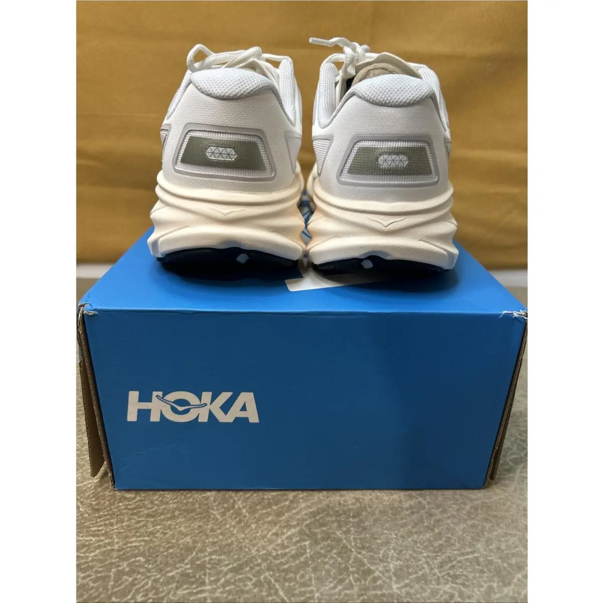 Hoka shoes - Hoka One One HOKA Clifton One9 - 1155370-FCG - Gray, Manufacturer: Frost/Cosmic Grey (UPC: 0197634736778) 5