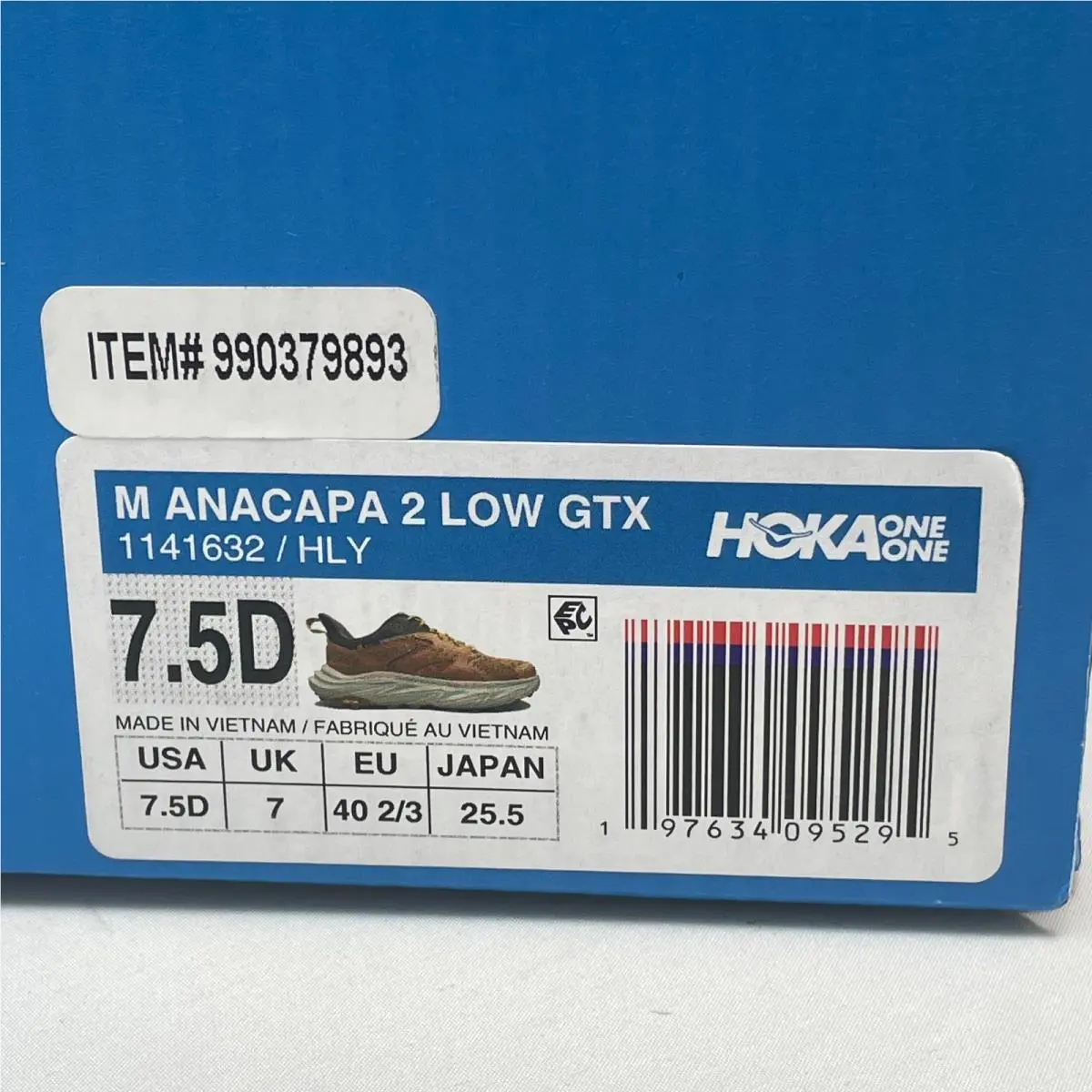 Hoka shoes - Hoka One One Anacapa GORE-TEX - 1141632-HLY - Brown 3
