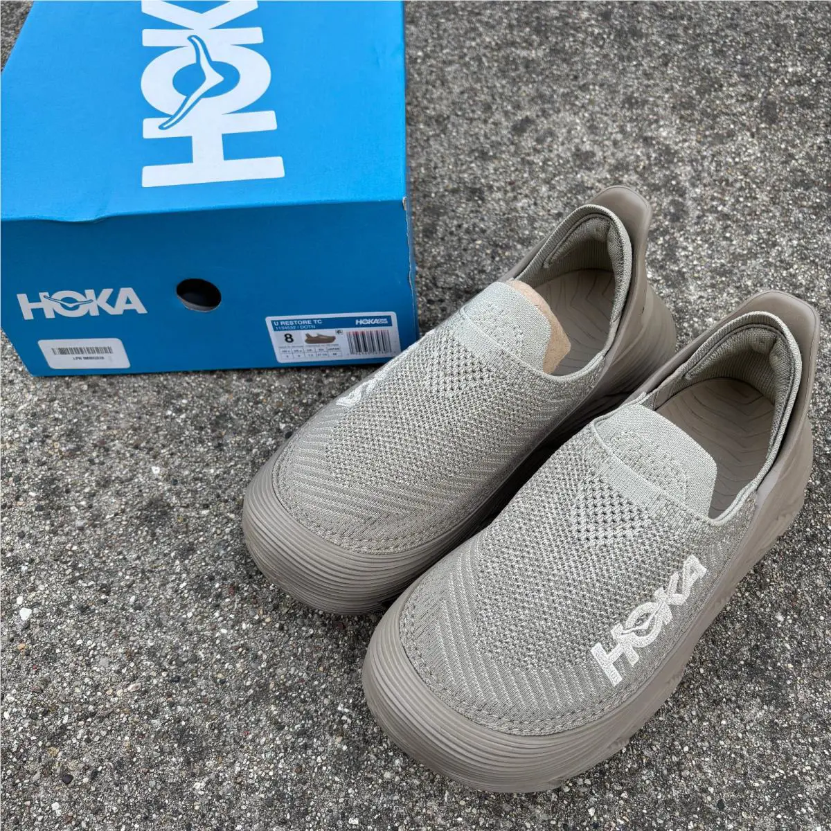 Hoka shoes - Light Brown (UPC: 196565566263) 0