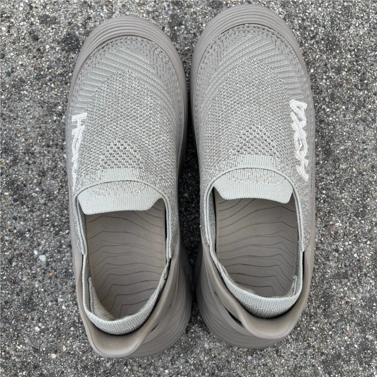 Hoka shoes - Light Brown (UPC: 196565566263) 3