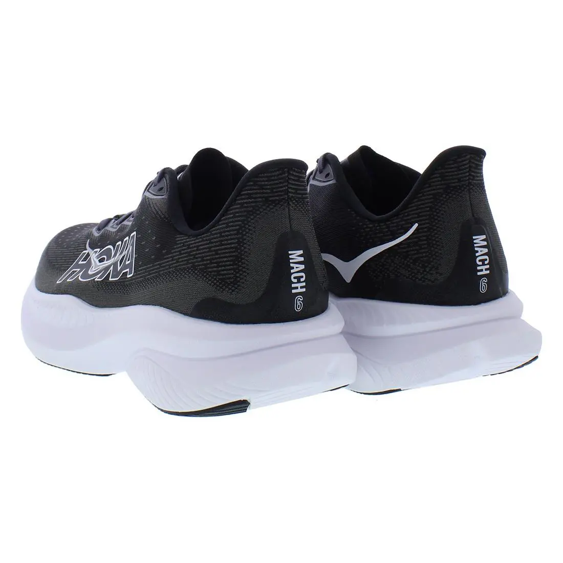 Hoka shoes - Black/White, Full: Black/White (UPC: 197634102573) 2