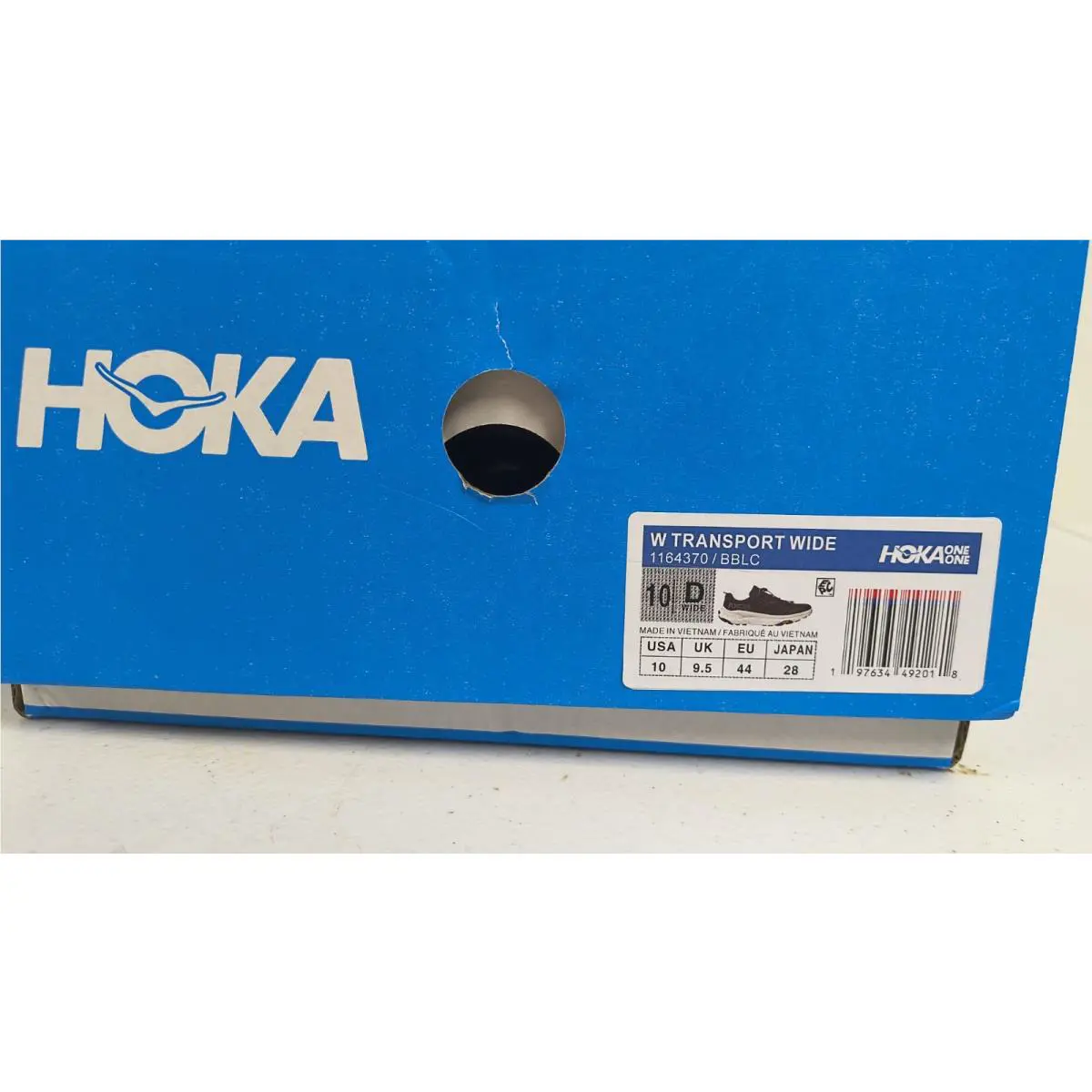 Hoka shoes - Hoka One One Transport - One One Transport - 1123153/BKLB - Black (UPC: 197634429007) 9