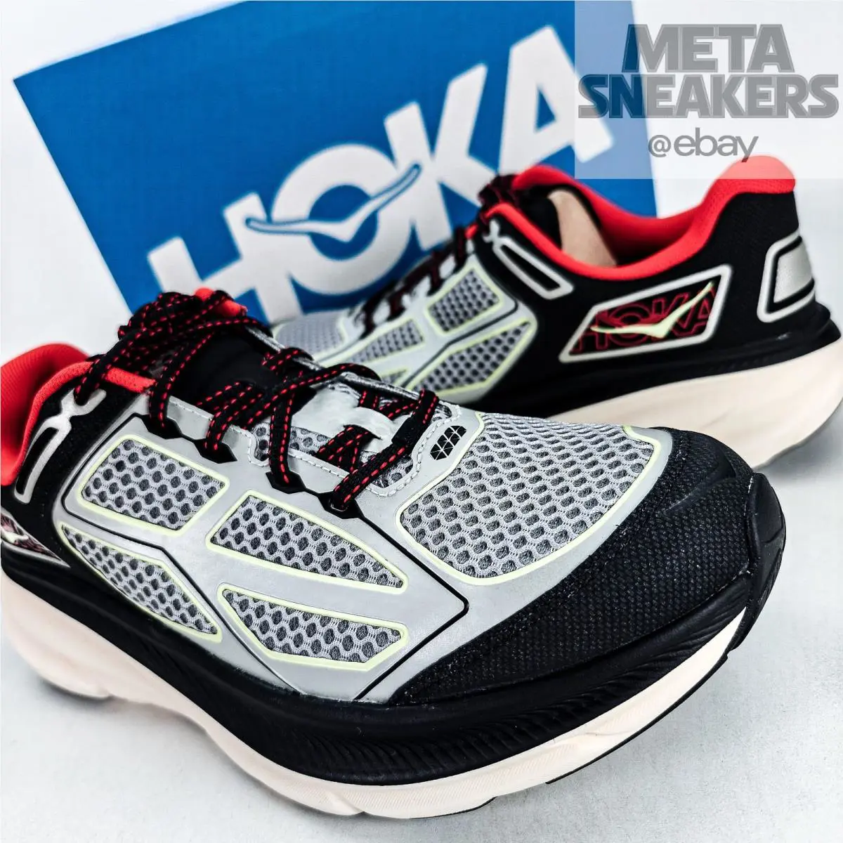 Hoka shoes - Hoka One One Clifton One9 - 1155370 HBN - Black 4
