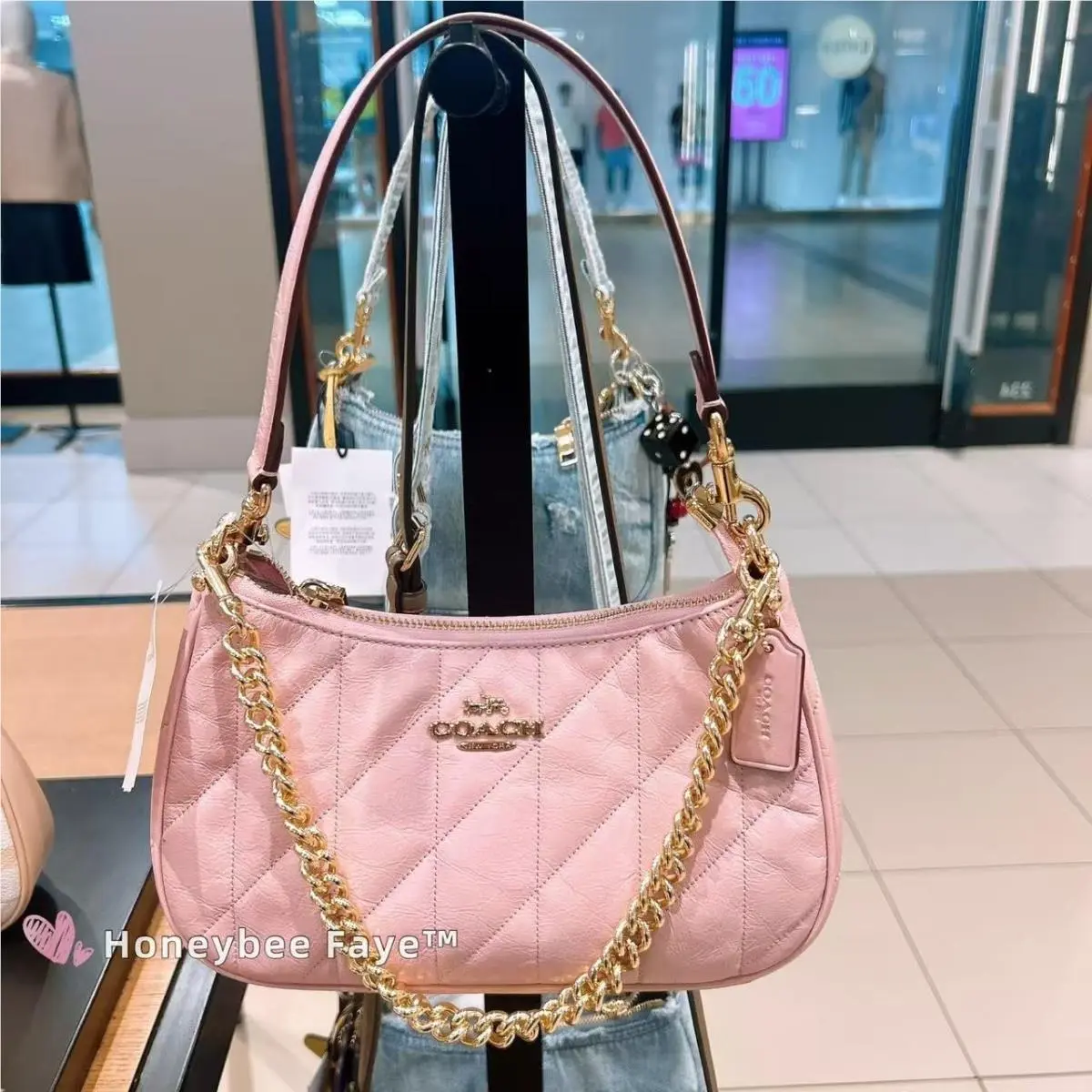 Coach Teri Shoulder Bag with Quilting CDY83