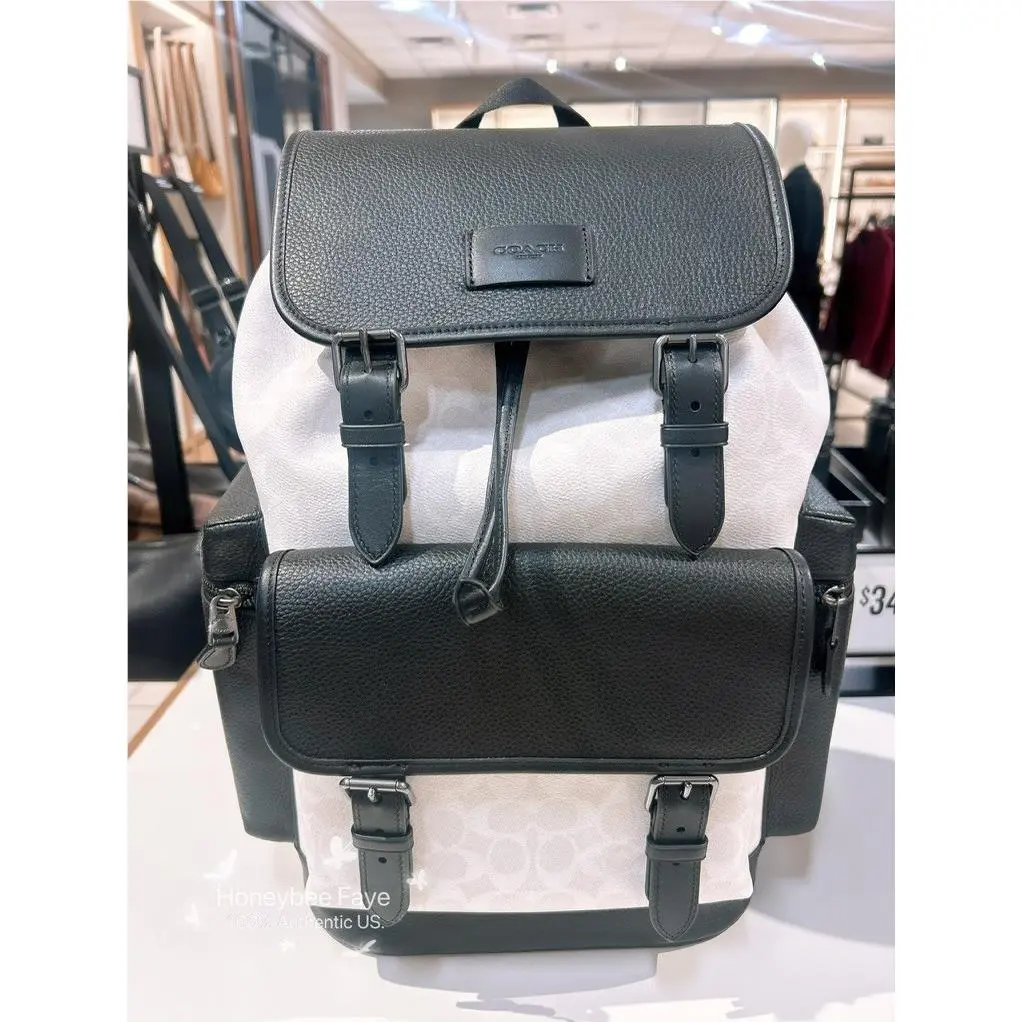 Coach Men`s Sprint Backpack In Colorblock Signature Canvas CBI12/CBI11
