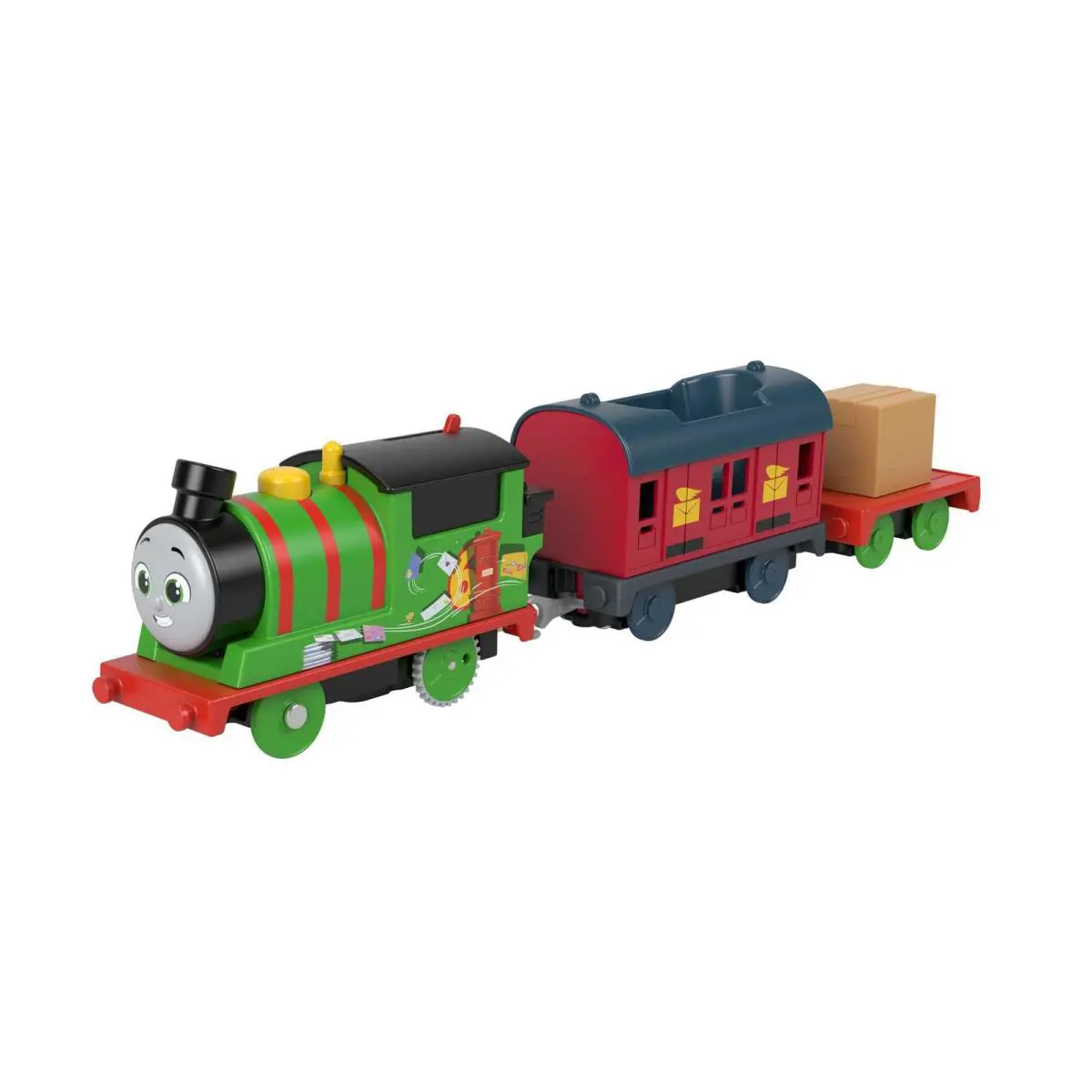Thomas Friends Motorized Toy Train Percy’s Delivery Battery-powered Engine