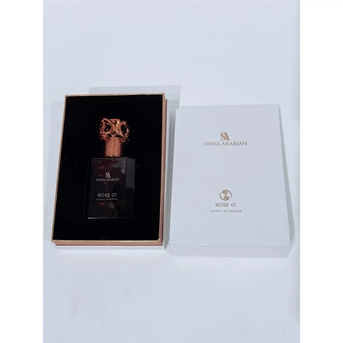 Swiss Arabian Rose 01 by Swiss Arabian Eau De Parfum Spray Unisex 1.7 oz