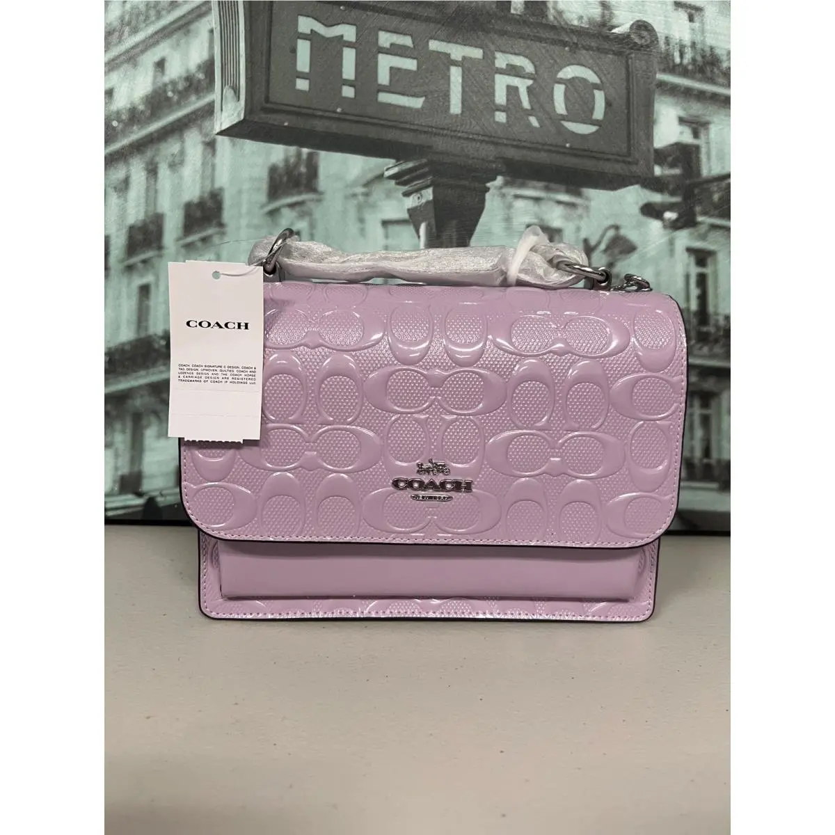 Coach CDA97 Klare Crossbody Bag In Signature Leather