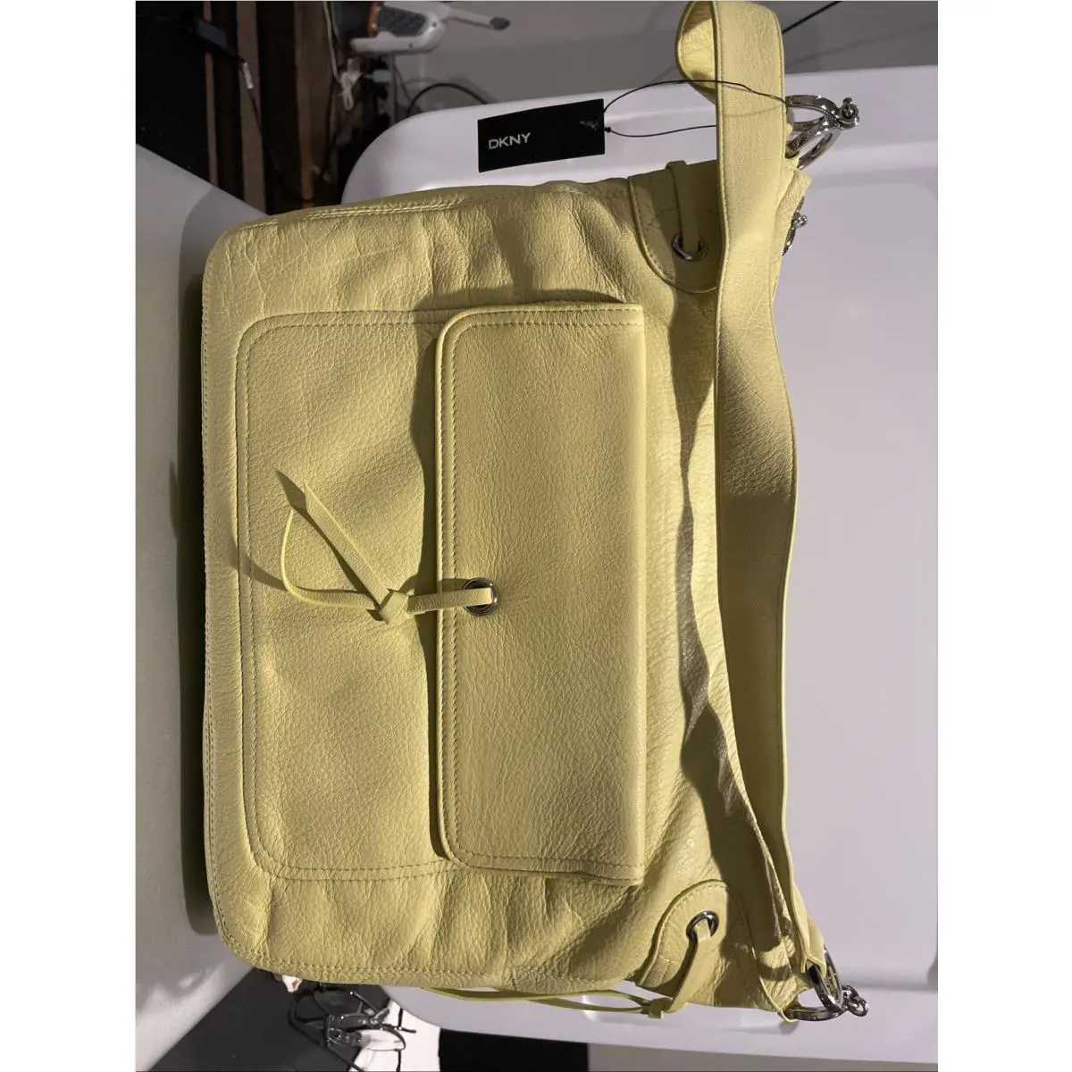 Dkny Handbag Chic Yellow Donna Karen York Reg