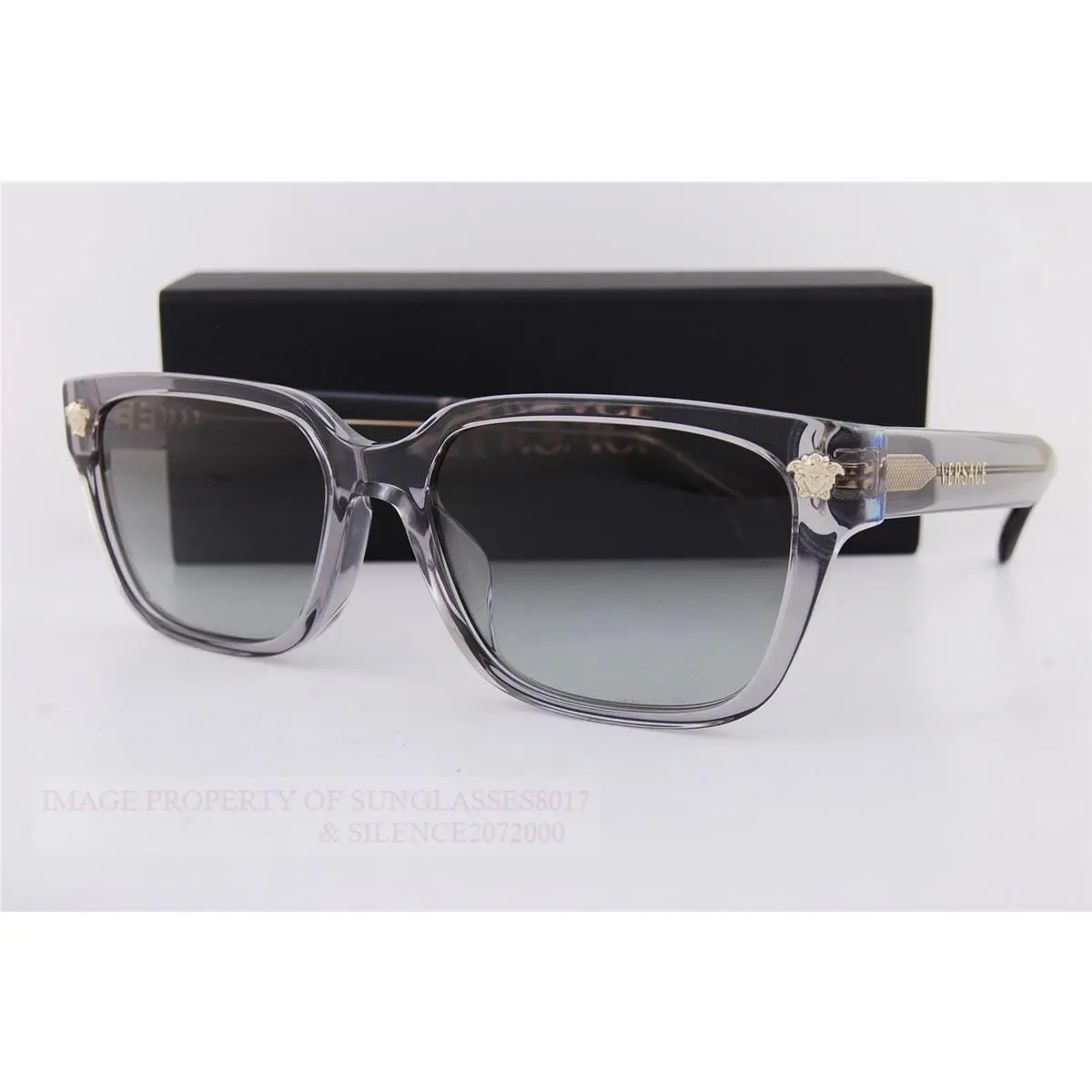 Sunglasses VE 4513D 593/11 Transparent Grey/grey Gradient by Versace