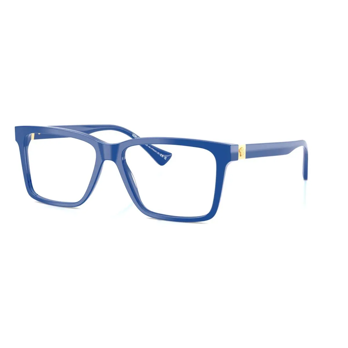Versace Rx-able Eyeglasses Mod. 3328 5450 58-16 150 Large Blue Gold Frames