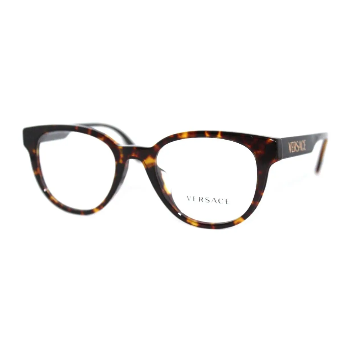 Versace Mod 3317-F 108 Tortoise Eyeglasses Frames 51MM W/case