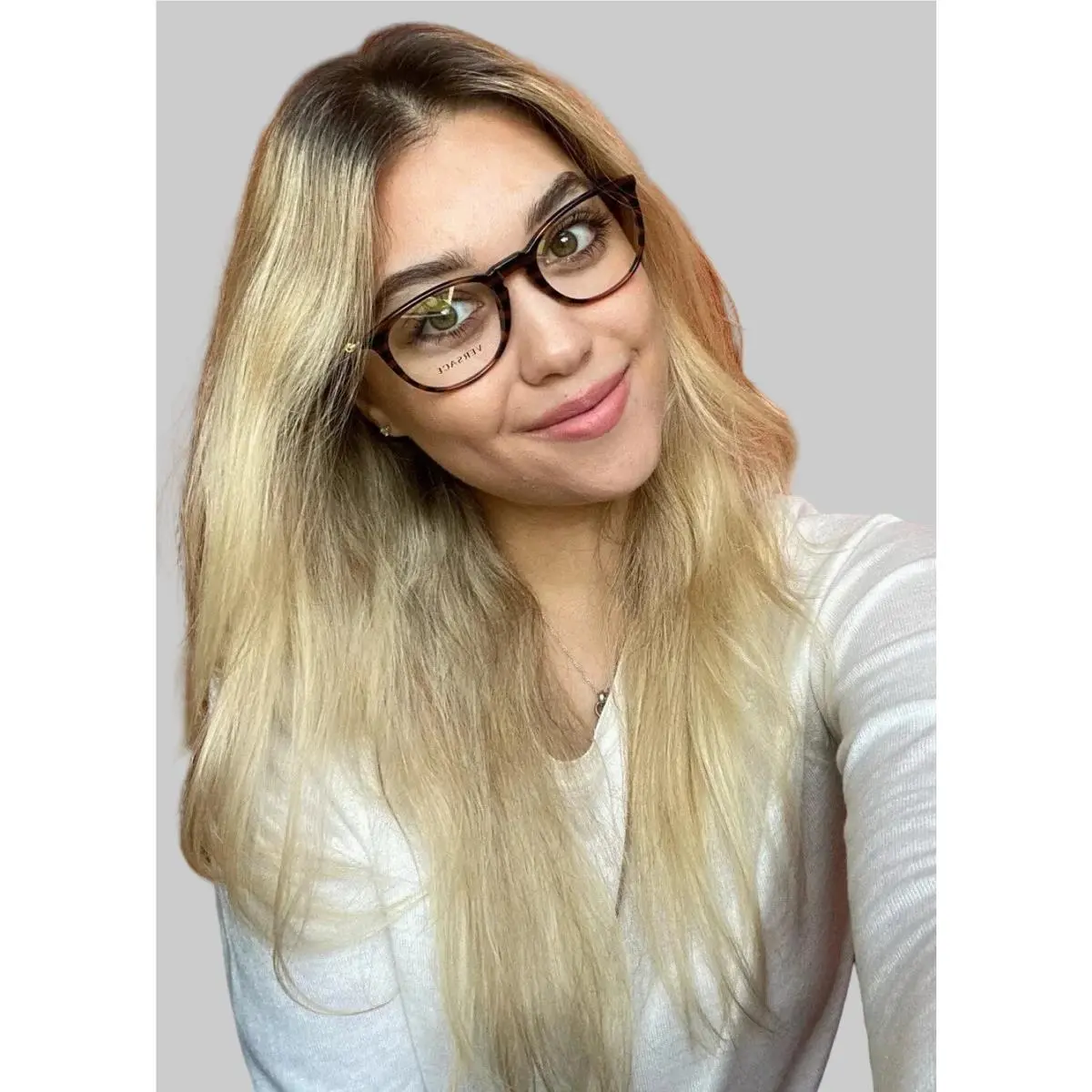 Versace Mod. 3227 8751 51mm Black/brown Women`s Eyeglasses Frame Italy D2