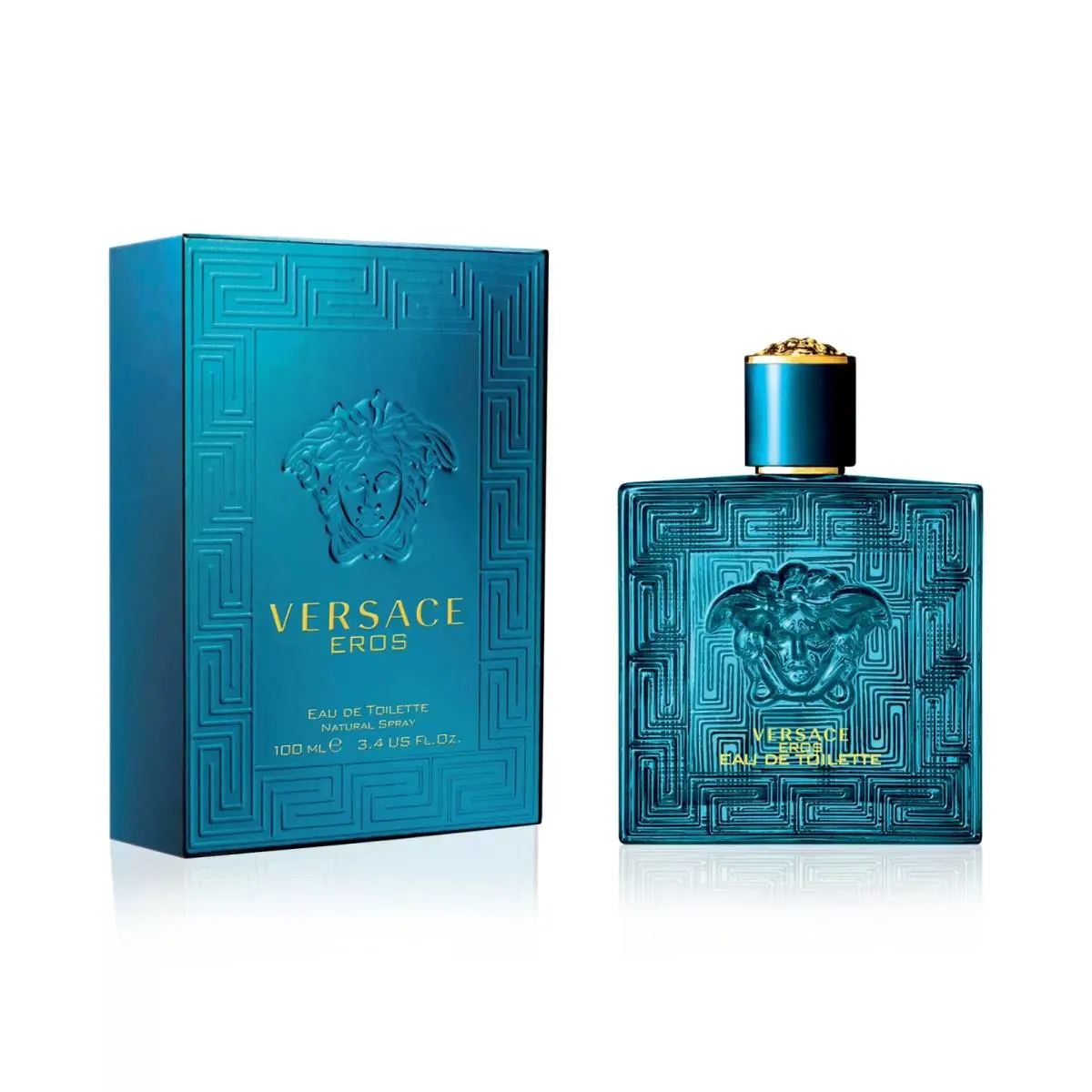 Eros For Men Eau de Toilette Spray 3.4 oz by Versace
