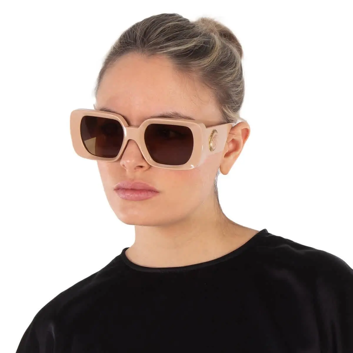 Brown Square Ladies Sunglasses VE4473U 548973 56 VE4473U 548973 56 by Versace