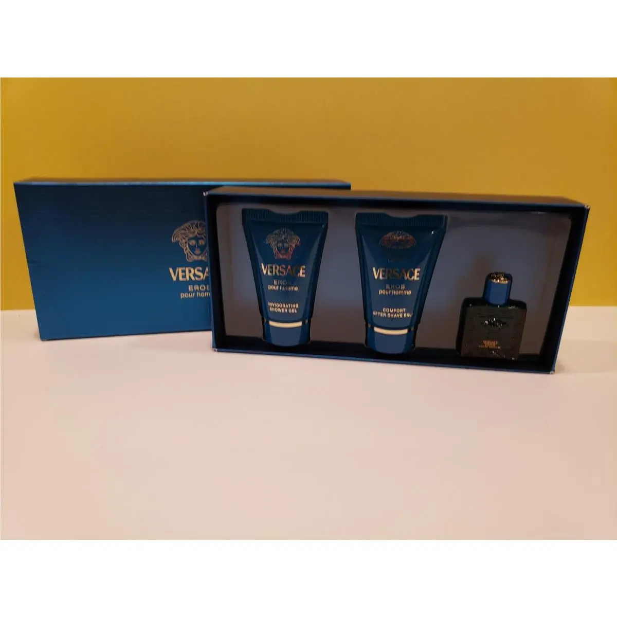 Versace Eros Pour Homme 3 Piece Set