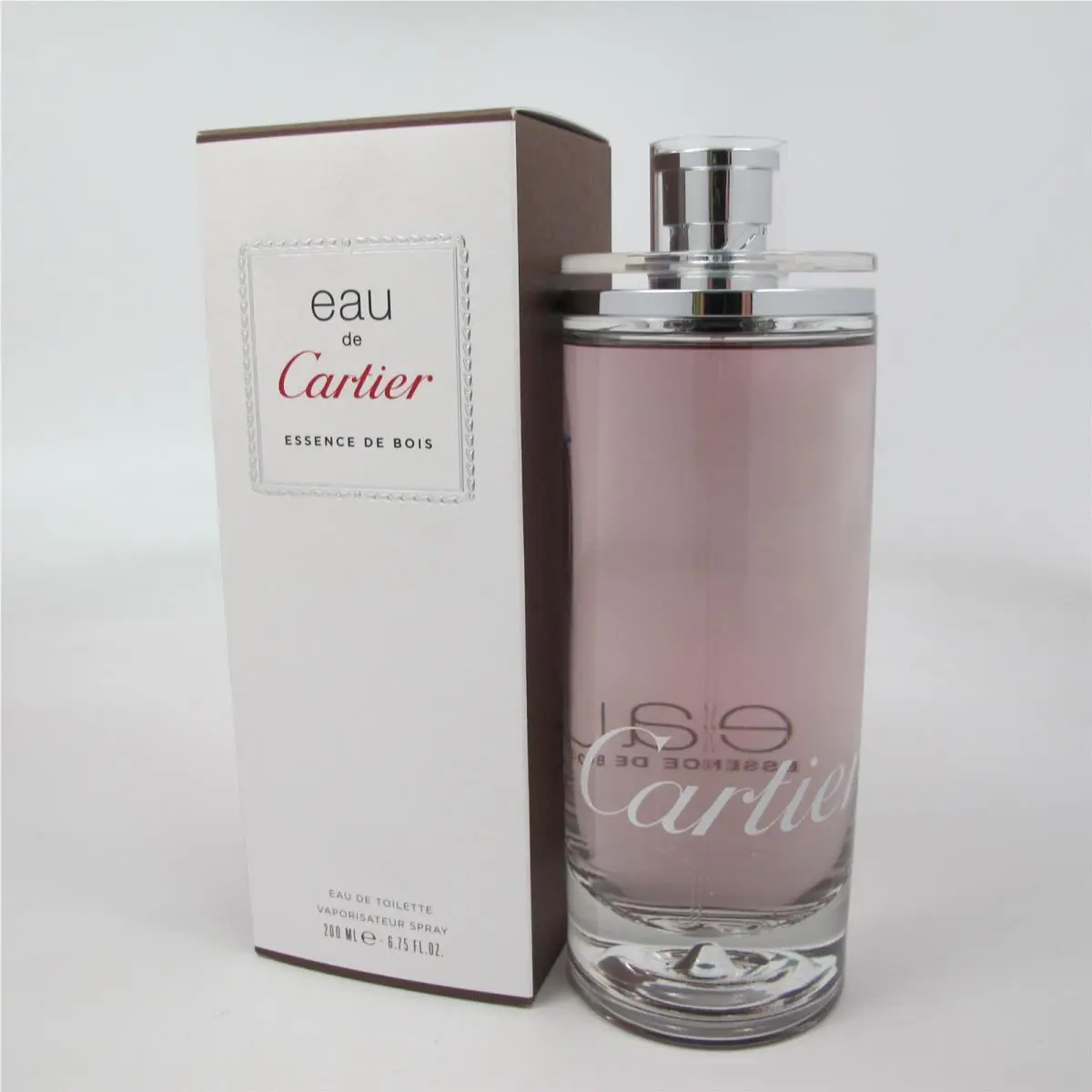 Eau DE Cartier Essence DE Bois by Cartier 6.75 oz Eau de Toilette Spray