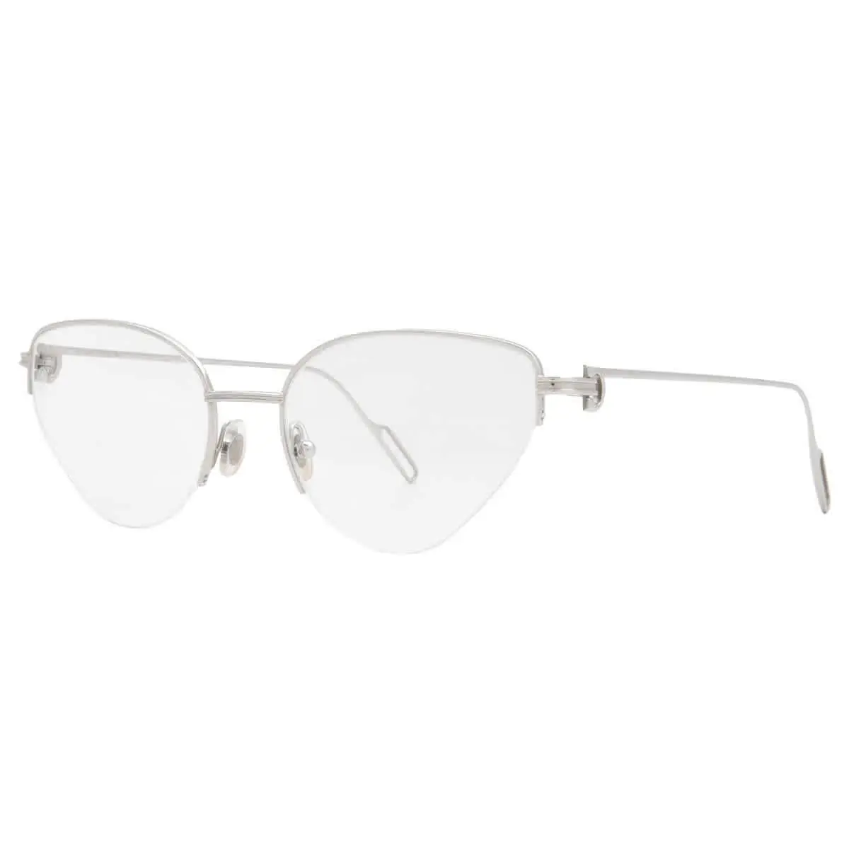 Cartier Premiere de Cartier Demo Cat Eye Ladies Eyeglasses CT0157O 003 54