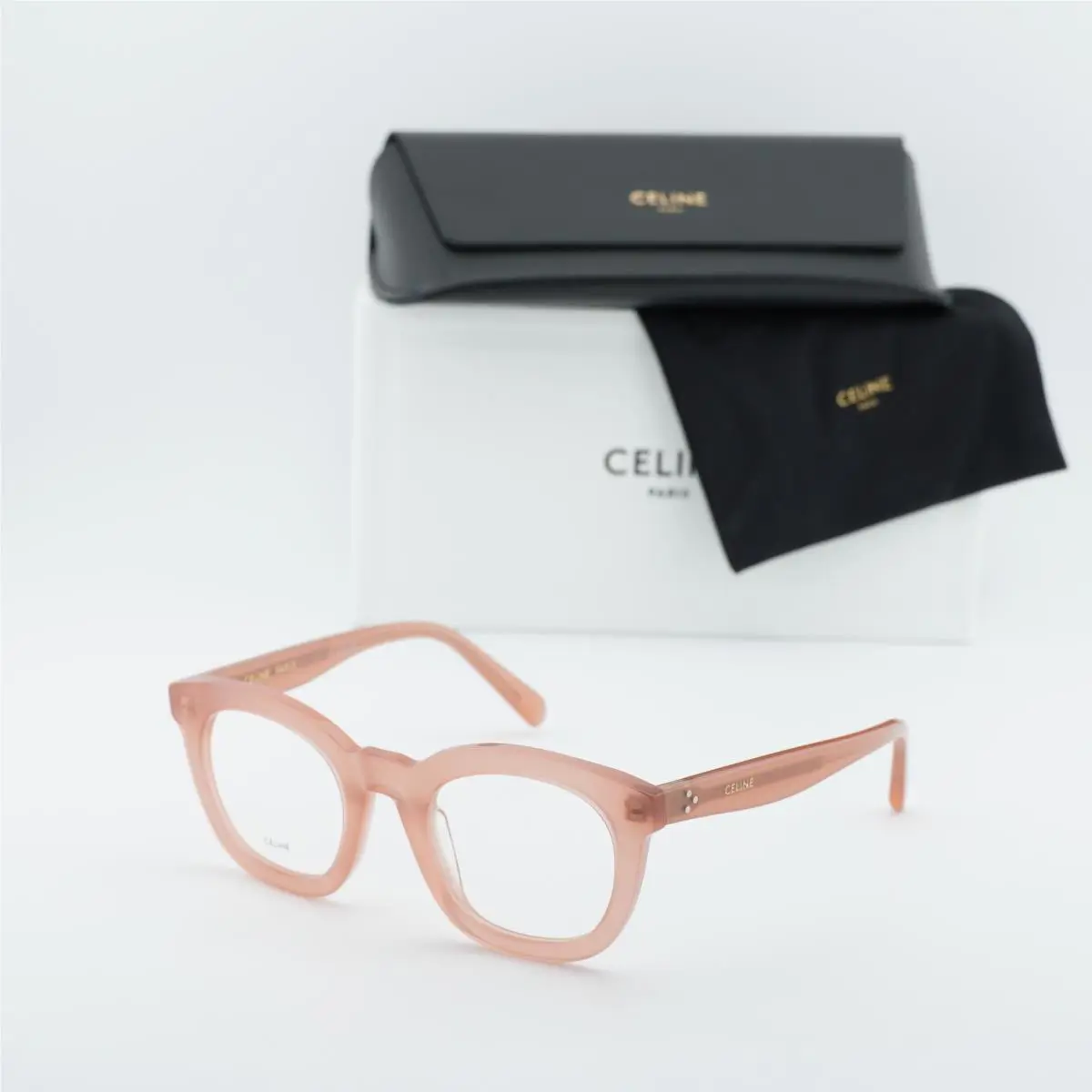 Celine CL5004IN 074 Matte Peach 48mm 48-22-140 Sunglasses