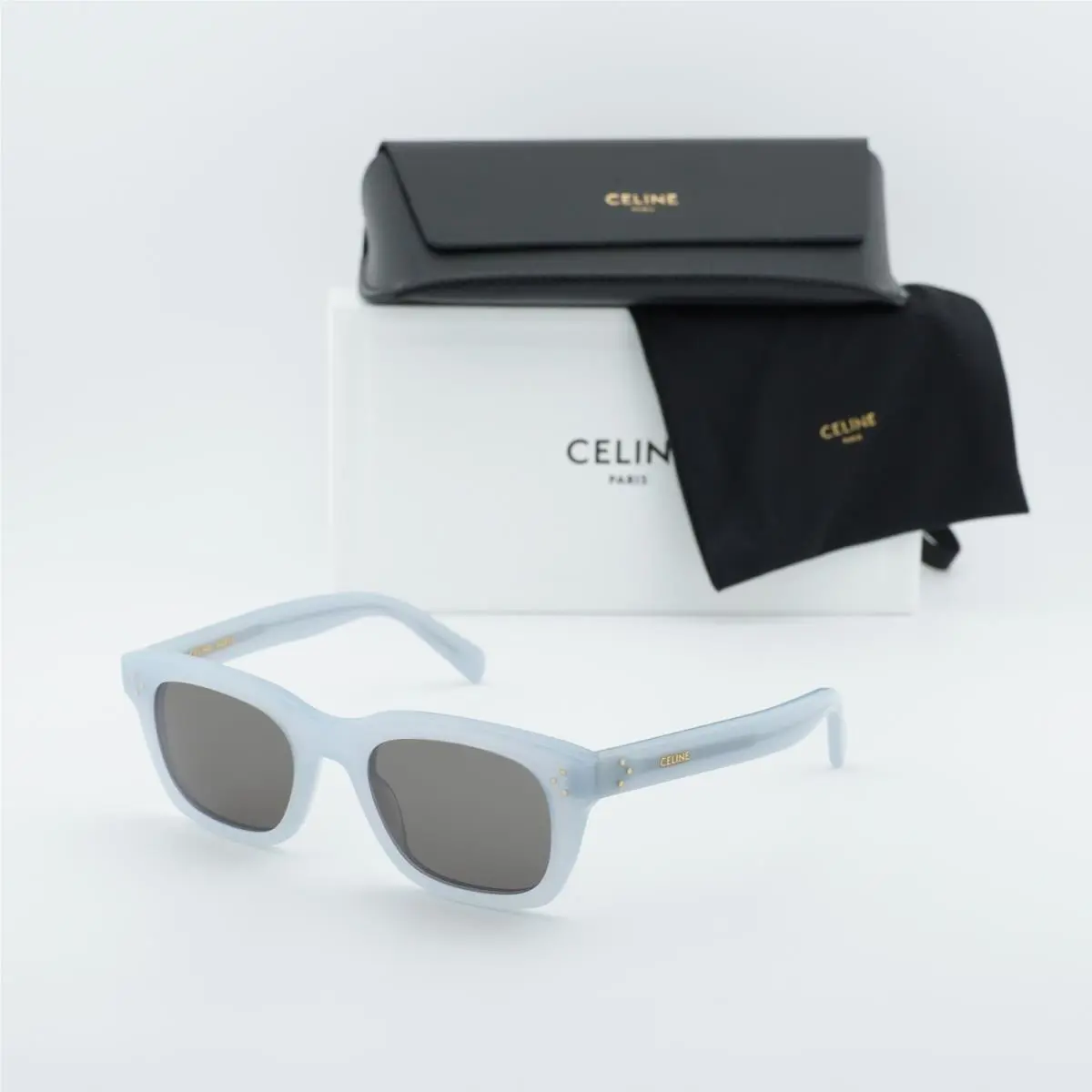 Celine CL40232I 20A Glossy Grey/grey 51-21-145 Sunglasses