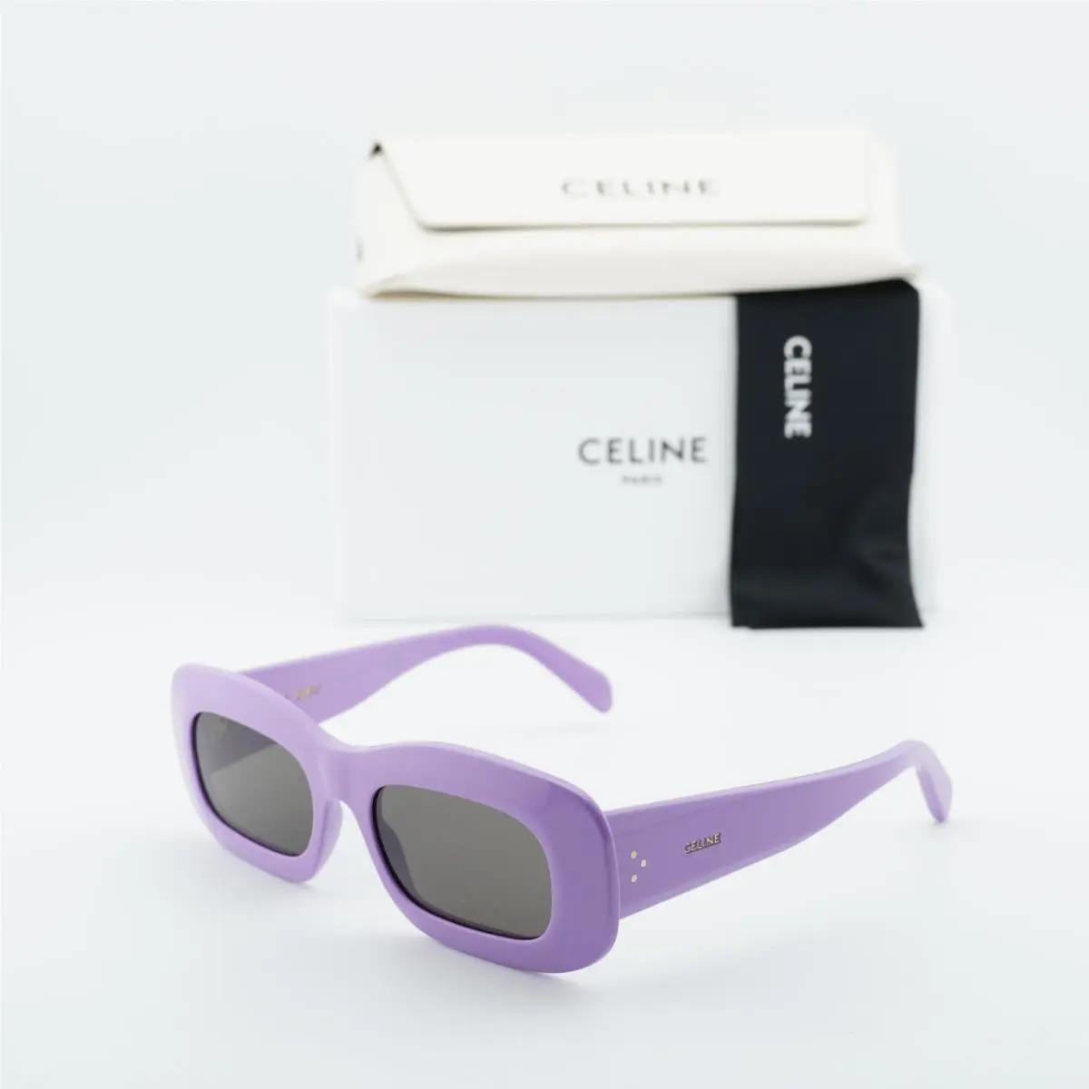 Celine CL40294I 78A Shiny Purple/grey 53-19-140 Sunglasses