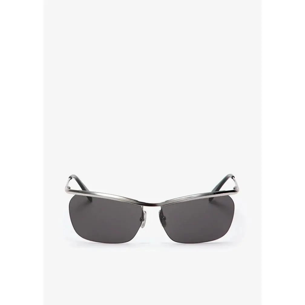 CL40307U 16A Women Silver Frame Sunglasses with Grey Lens by Celine
