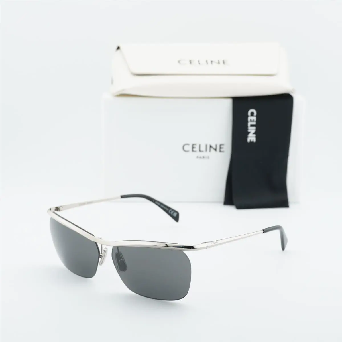 Celine CL40307U 16A Silver/grey 62-12-140 Sunglasses