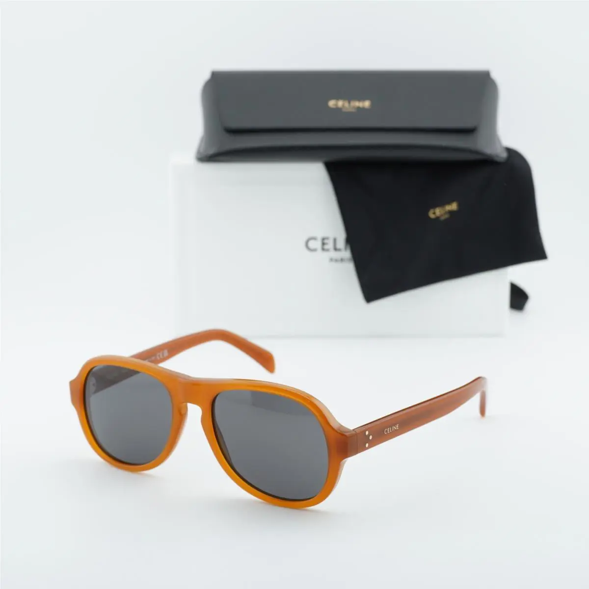 Celine CL40298I 45A Celine 3 Dots Brown/grey 56-18-145 Sunglasses