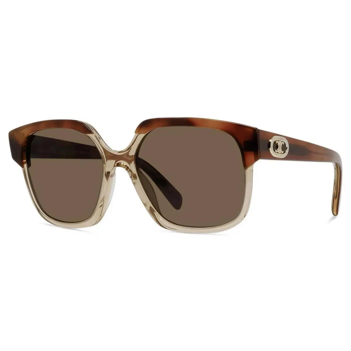 Celine Women`s Crystal Havana Butterfly Sunglasses CL40155I-46E - Made in Italy