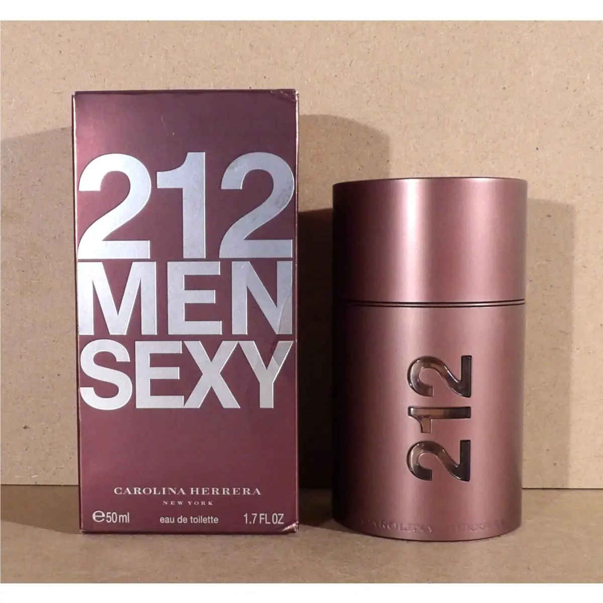212 Men Sexy Carolina Herrera Eau De Toilette Spray 1.7 oz