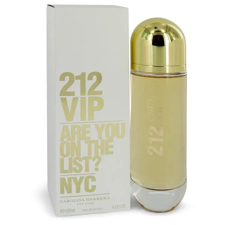 212 Vip by Carolina Herrera Eau De Parfum Spray 4.2 oz / e 125 ml