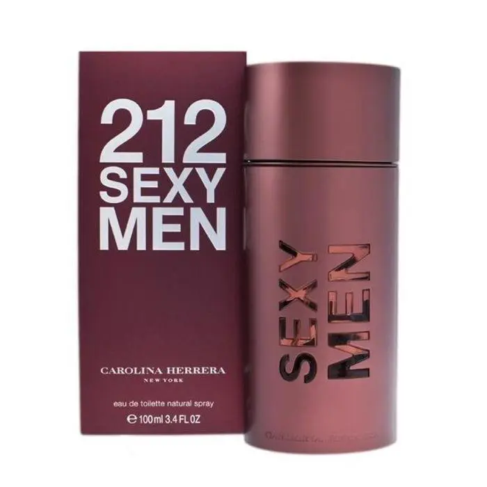 212 Sexy Men by Carolina Herrera Eau De Toilette Spray 3.4 oz
