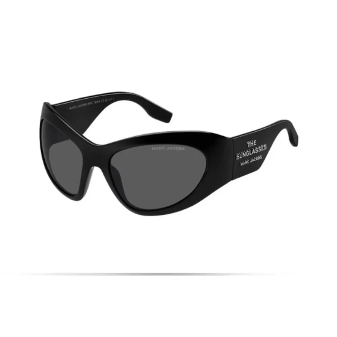 Marc Jacobs MARC773/S 0807 IR Black/grey 62-18-120 Shield Sunglasses