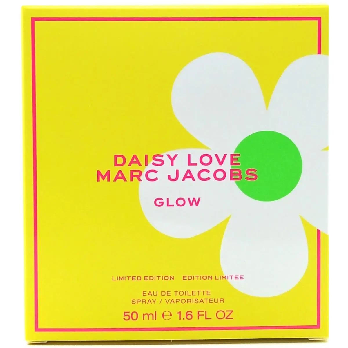 Marc Jacobs Daisy Love Glow Eau DE Toilette Spray For Women 1.6 Oz / 50 ml