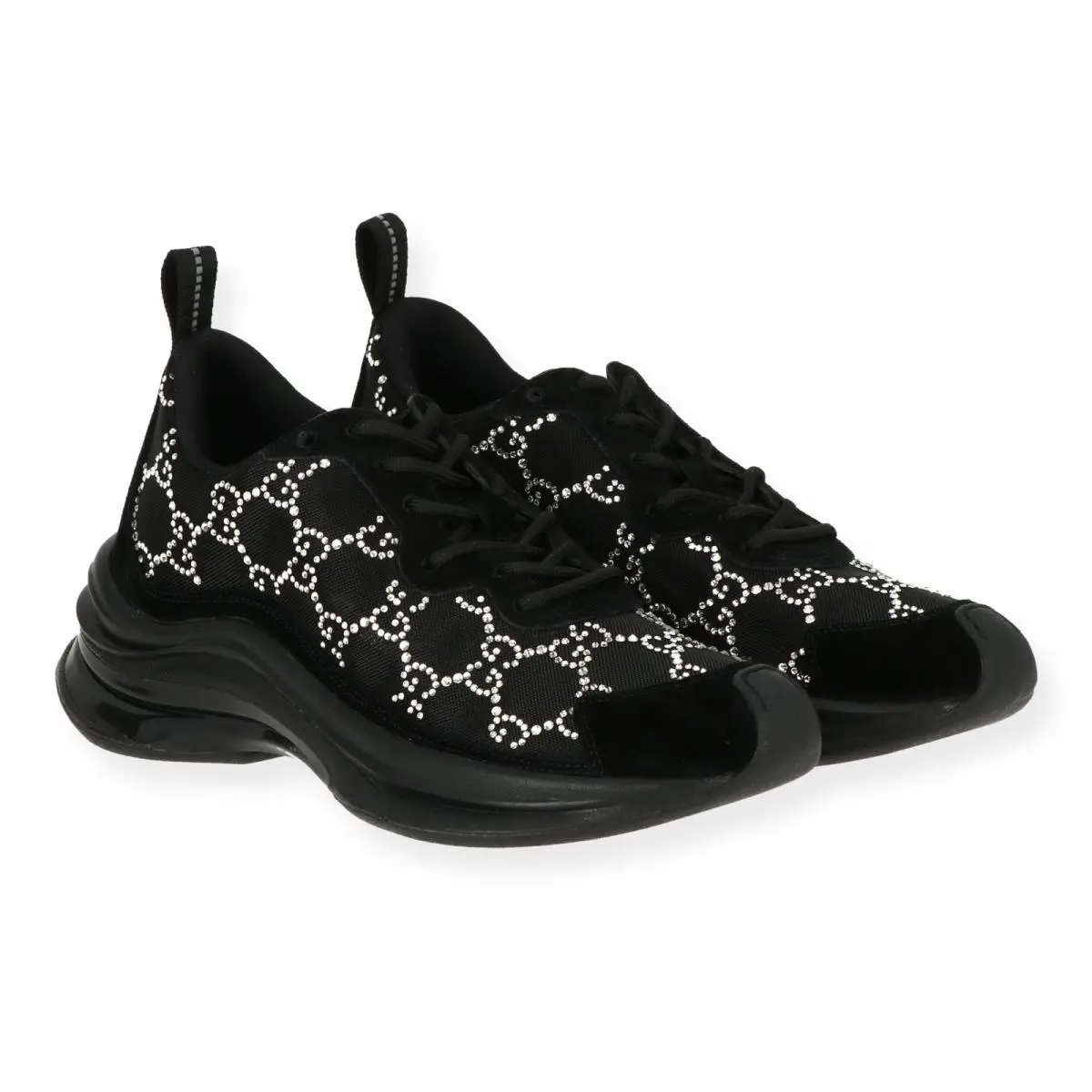 Gucci Womens Black Sneaker