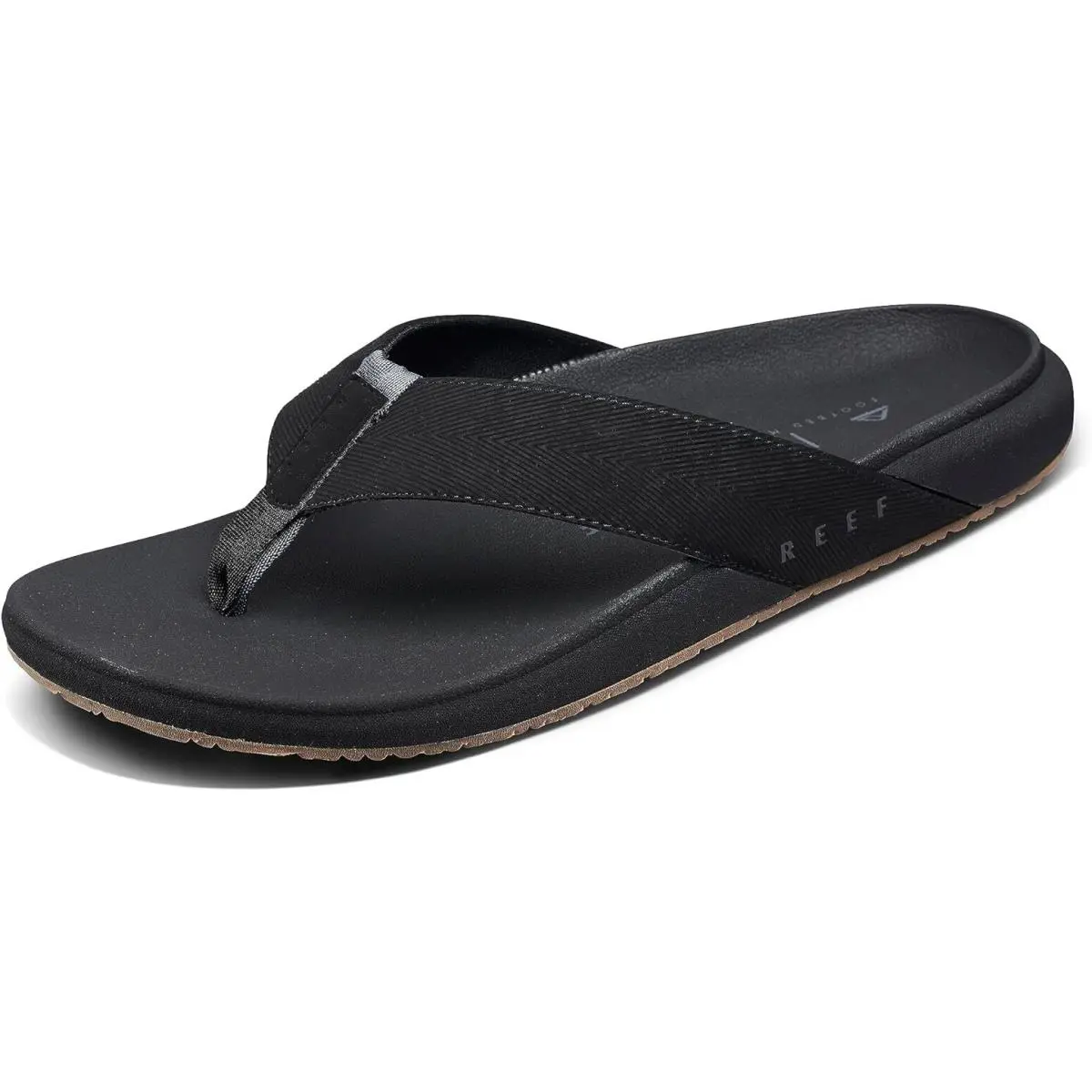 Man Reef The Raglan Extra Cushion Flip-flop Sandal CJ3889 Black/gum