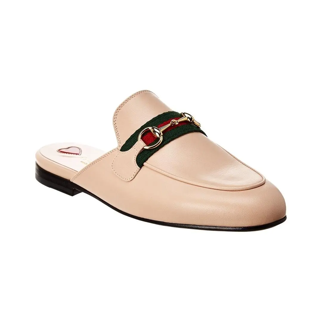 Gucci Princetown Leather Slipper Women`s 36
