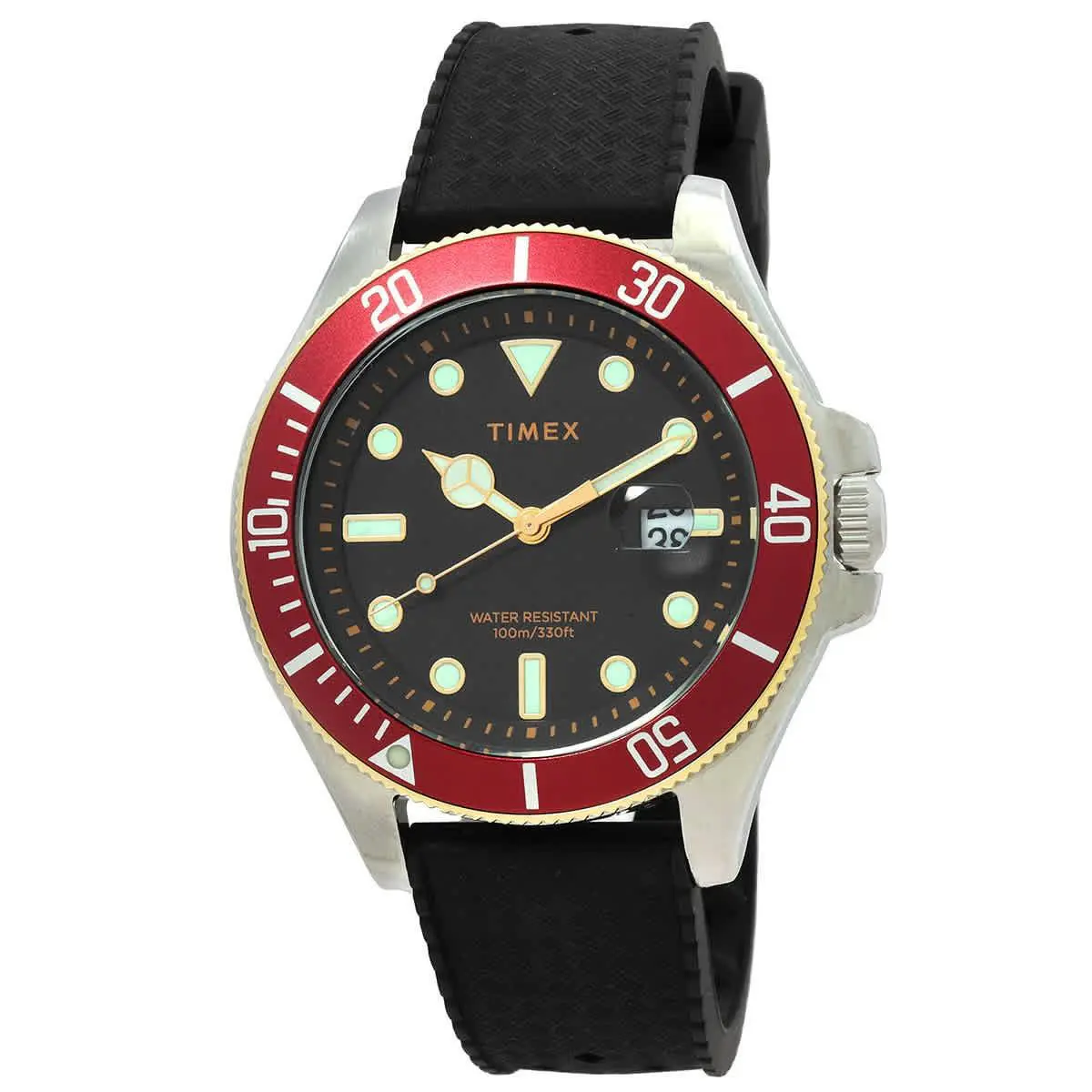 Timex Harborside Coast Quartz Black Dial Men`s Watch TW2V27300