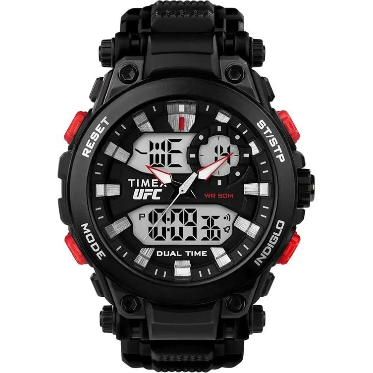 Timex Ufc Impact Mens Watch - Dial: Black, EBAY_Dial: Black