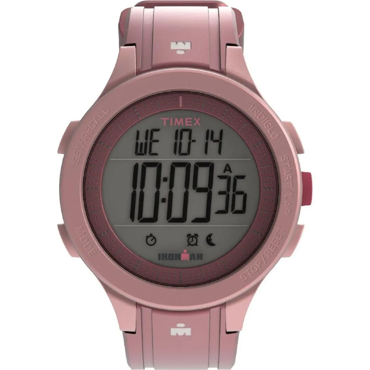 Timex Ironman TW5M62400 Unisex Watch Digital Display Pink Case Strap