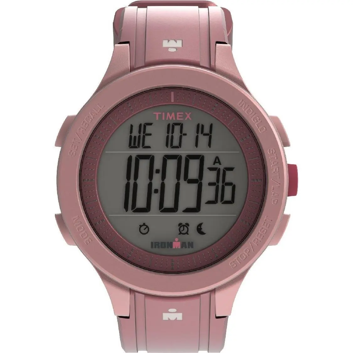 Timex Ironman TW5M62400 Unisex Watch Digital Display Pink Case Strap